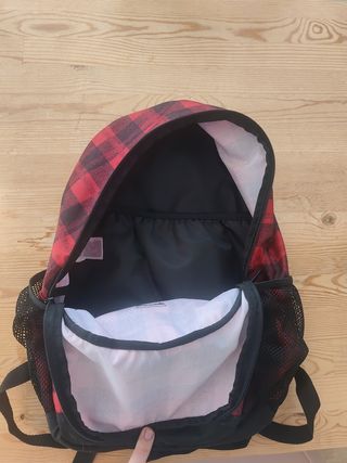 Mochila Vans cuadros rojos