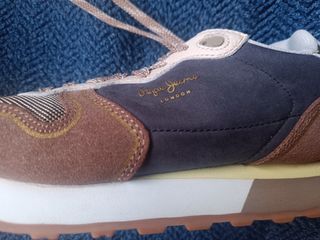 Zapatillas Pepe Jeans marrón, talla 37