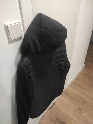 Chaqueta pluma y tela Massimo Dutti