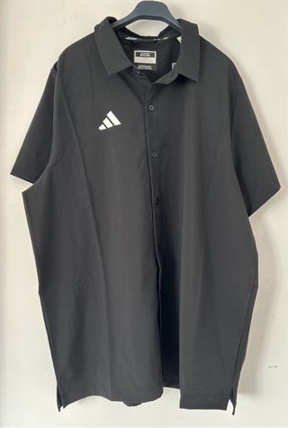 Camisa adidas negra M Tor Polo. Nueva