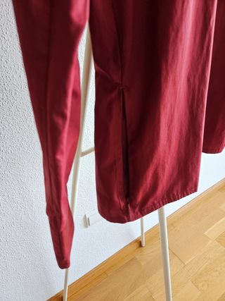 Chaqueta Adidas roja cortavientos