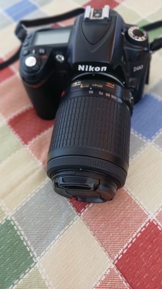 Cámara nikon d90 kit
