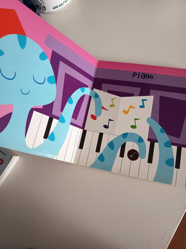 Instrumentos: Libro con sonidos