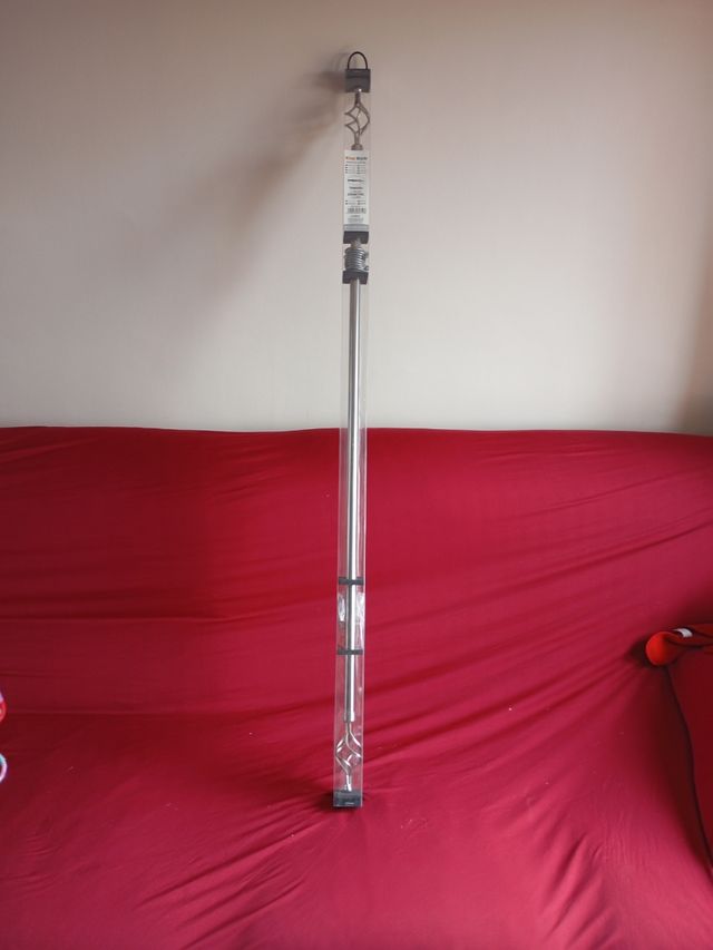 Barra cortina extensible