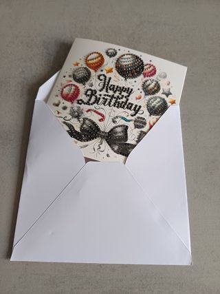 Tarjeta felicitación cumpleaños