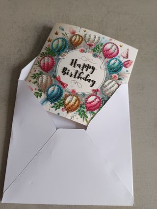 Tarjeta felicitación cumpleaños