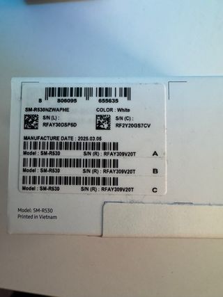 Samsung Galaxy Buds3 - Blancos