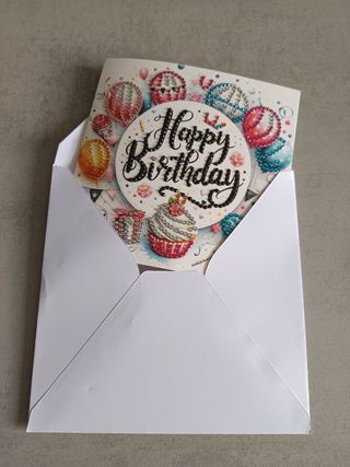 Tarjeta felicitación cumpleaños