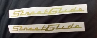  harley davidson street glide colororo 10×2letrero