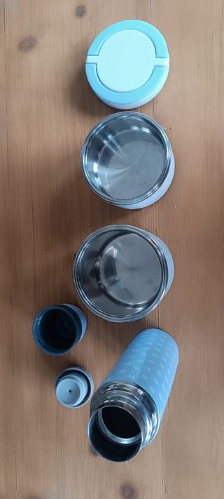 Robot de cocina infantil y termos olmito