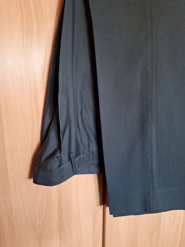 Pantalon traje negro 44