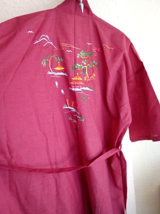 Bata de verano muy original,