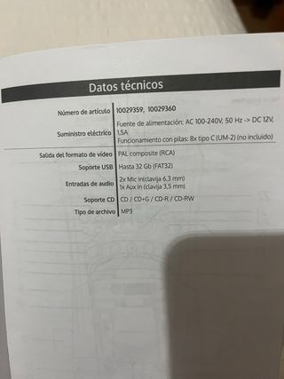 Equipo de karaoke Auna Kara Liquida