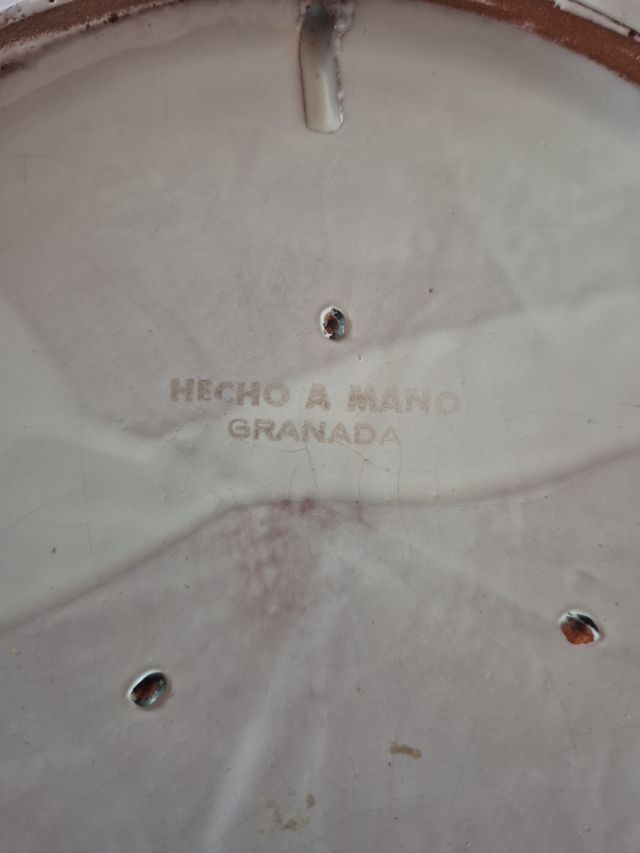 Plato Cerámica Decorativo