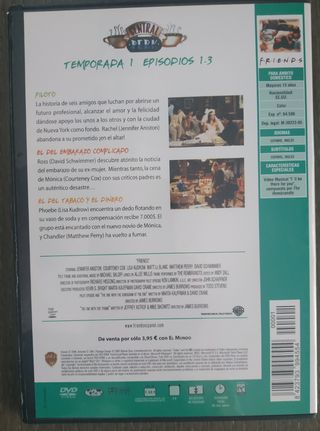 DVDs Friends - Temporada 1