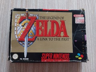ZELDA A LINK TO THE PAST PAL ESPAÑA SUPER NINTENDO