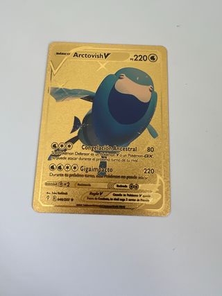 4 Cartas Pokémon Doradas
