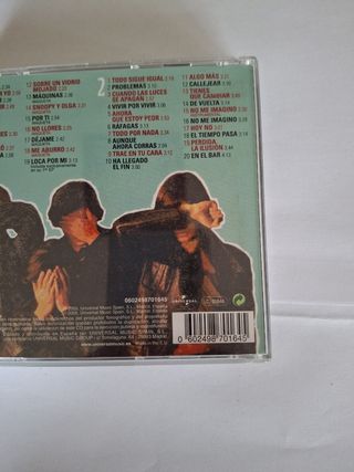CD los secretos, 25 aniversario falta libreto