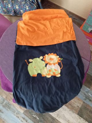 Saco bebe cochecito - animales