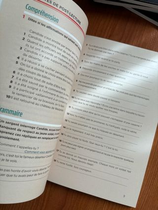 Libro Escolar Francés Candide Voltaire
