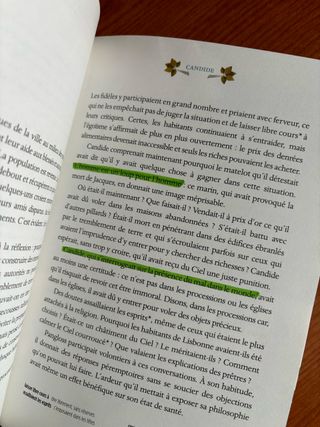 Libro Escolar Francés Candide Voltaire