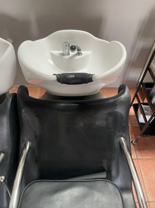 Tocador Peluquería Moderno y lavavos