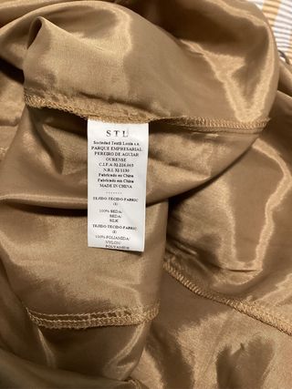 Vestido de seda Purificación García