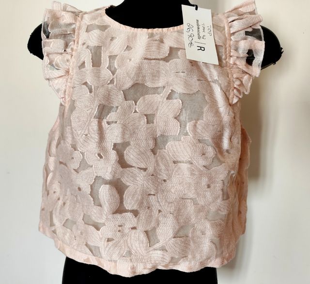 Top rendado marca La Redoute (Novo - XL)