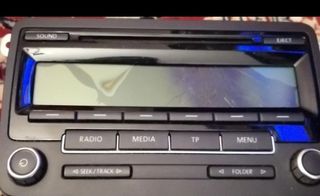 Radio Coche VW - Negra