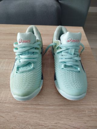 Zapatillas deporte Asics turquesa