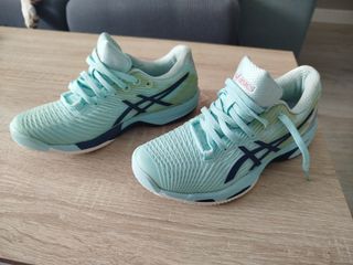 Zapatillas deporte Asics turquesa