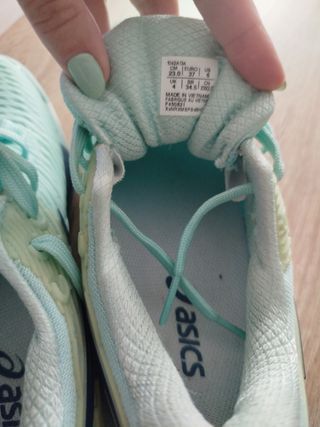 Zapatillas deporte Asics turquesa
