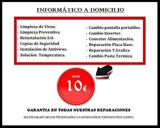 AYUDÓ CON ORDENADORES (Técnico Informático)