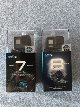 GoPro Hero8 y Hero7
