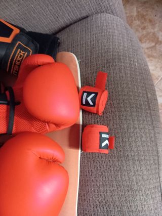 Juego de boxeo como nuevo