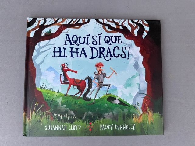 Libro infantil nuevo Aquí sí que hi ha dracs!