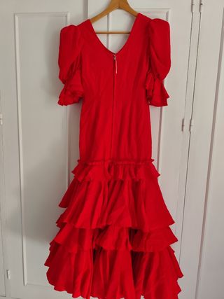 Traje Flamenca Rojo
