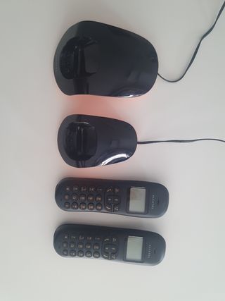 Duo teléfonos inalámbricos Alcatel