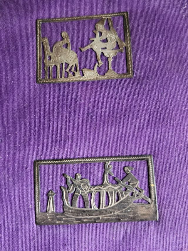 Modelos de letras, iniciales y figuras, años 20