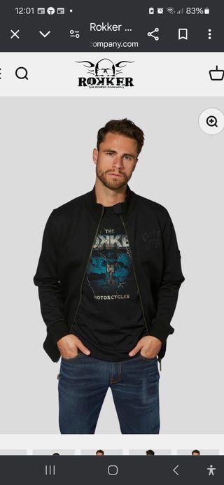 Chaqueta motera XL