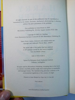 Harry Potter And The Order Of The Phoenix