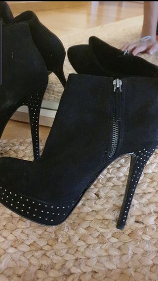 Botines tacon mujer
