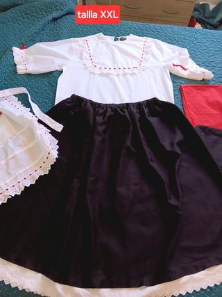 Traje típico canario XXL