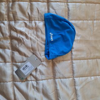 Cuffia Asics piscina blu per bambini