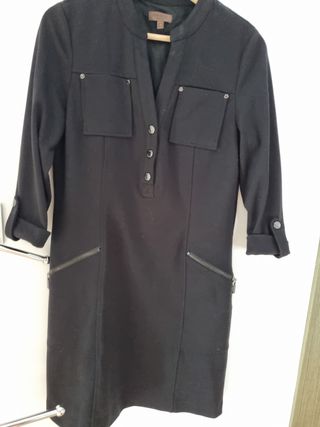 Vestido negro talla 40 de Cortefiel