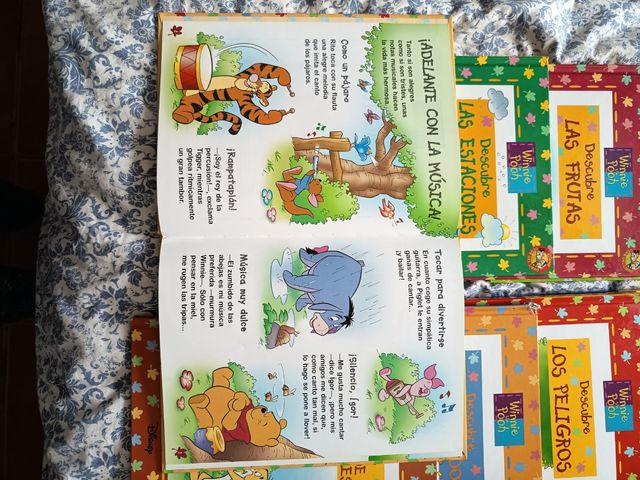 8 libros educativos Winnie the Pooh