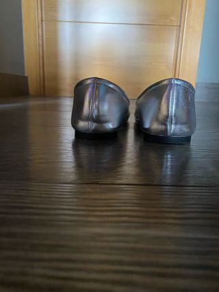 Bailarinas plateadas parfois