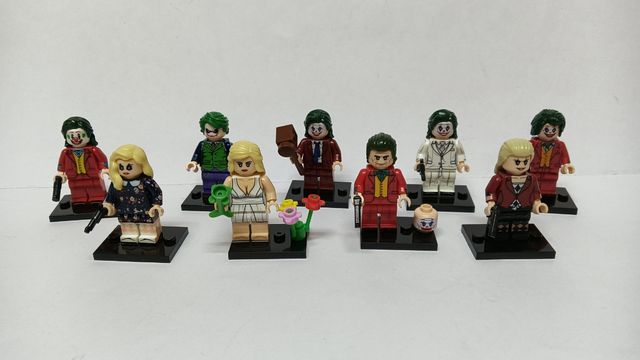 Joker y Harley Quinn compatibles lego