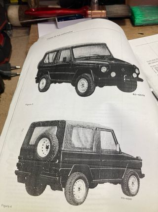 Manual taller Mercedes Benz Clase G W460