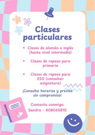Clases particulares Bétera